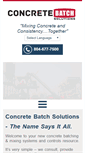 Mobile Screenshot of concretebatch.com